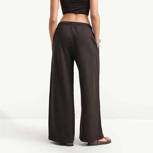 Vitamin A • Dawn Wide Leg Pant - Deep Earth Dawn French Terry - Picture 2 of 8
